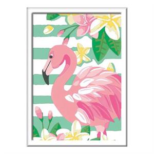 Ravensburger CreArt Paint by Numbers - Think Pink Flamingo